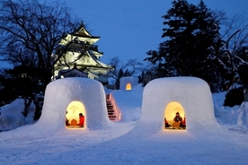 写真：横手の雪まつり
